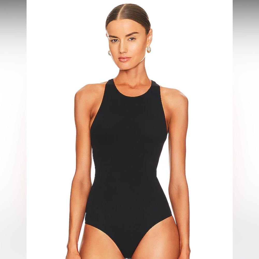 Commando Ballet Racerback Bodysuit in Black